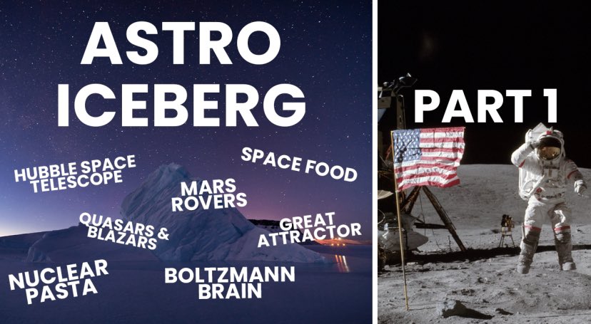 activegalactic's tweet image. When you think of astronomy, surface level things usually come to mind: the Hubble Space Telescope, Apollo missions, telescope basics. There’s way more layers to this astronomy iceberg, come explore it with us! #astronomy #space #nasa
youtu.be/lgBFuWaQeBc