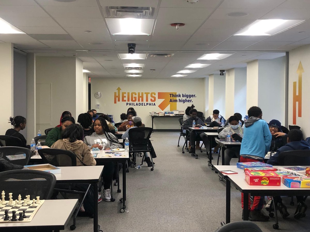 Heights Philadelphia (@heightsphilly) on Twitter photo This past Saturday, our Steppingstone Academy students met up at the Heights office for Game Day! Our students meet in-person once a month to get to know each other better and bond over board games, cards, and crafts. 
#ReachNewHeights #HeightsPhilly This past Saturday, our Steppingstone Academy students met up at the Heights office for Game Day! Our students meet in-person once a month to get to know each other better and bond over board games, cards, and crafts. 
#ReachNewHeights #HeightsPhilly