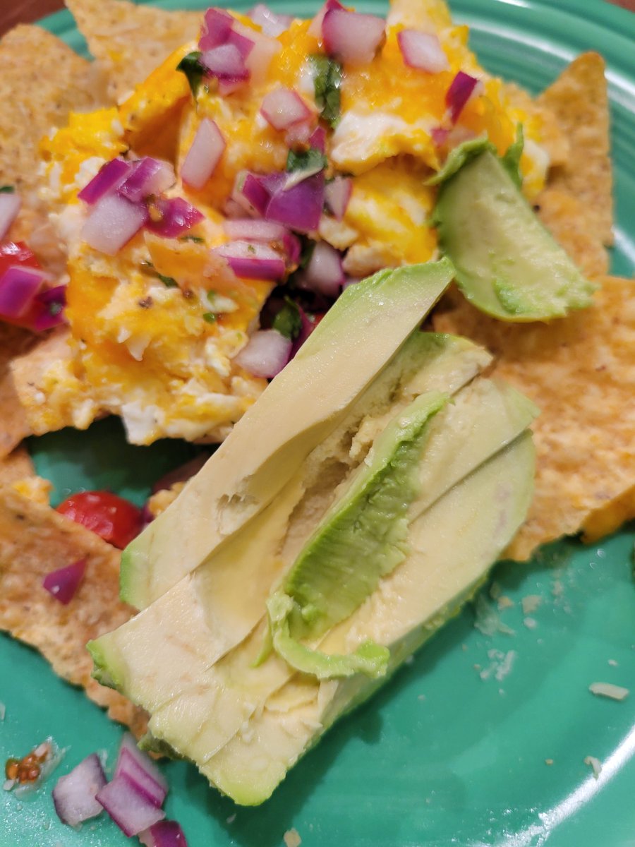 Imitation is the sincerest form of flattery. Got home and wanted my comfort food (Cardinal Cafe Breakfast Nachos) and made this B list version of it. We love you, <a href="/cara_r_brown/">Cara Brown</a> and Cardinal crew! I know what was missing: the love ❤💔