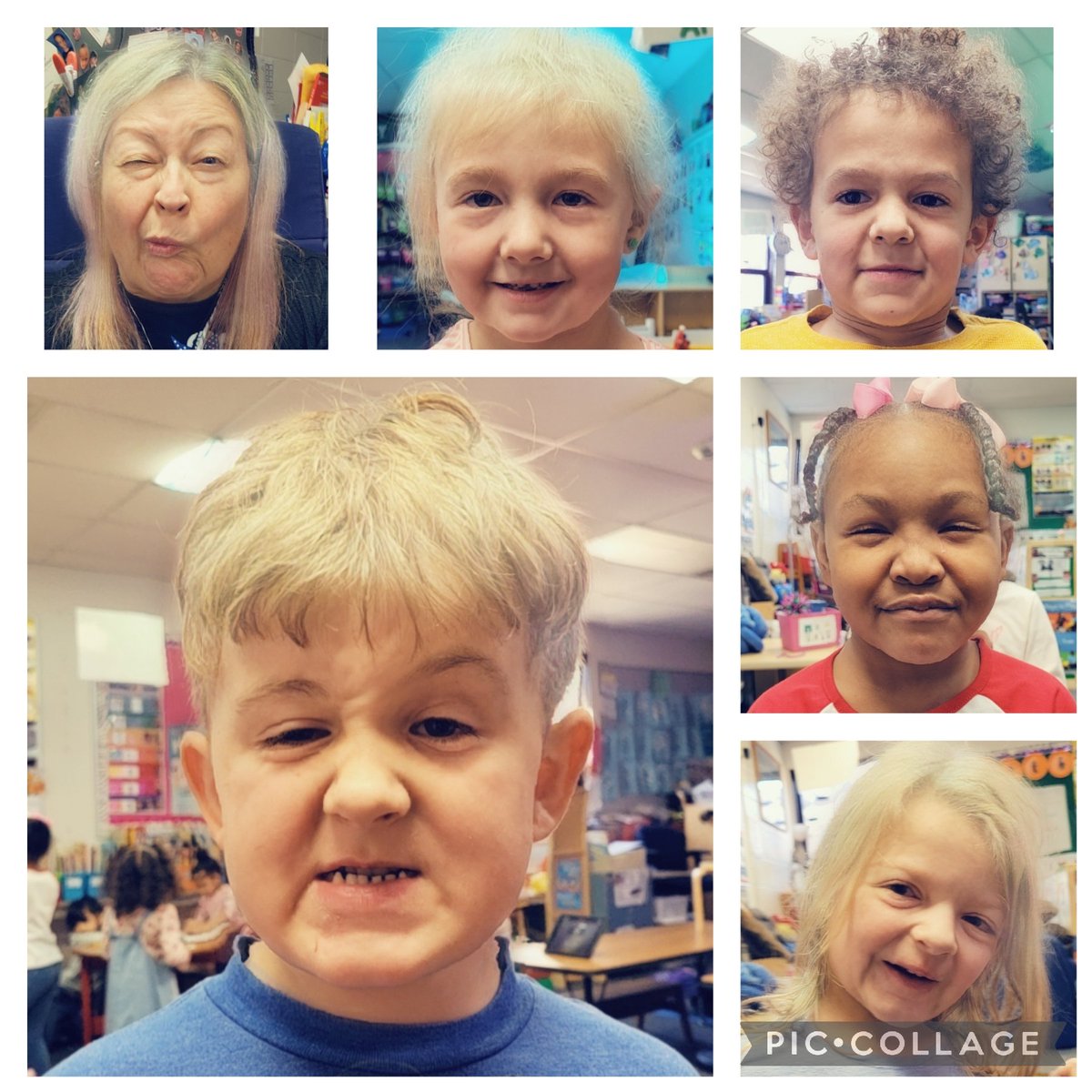 BeckyDollins's tweet photo. Look at these 100 year old PreKs @Oakwood_Manor @NKCSchools @NKCEarlyed ! π#100daysofPreK https://t.co/RqQun8LIXK