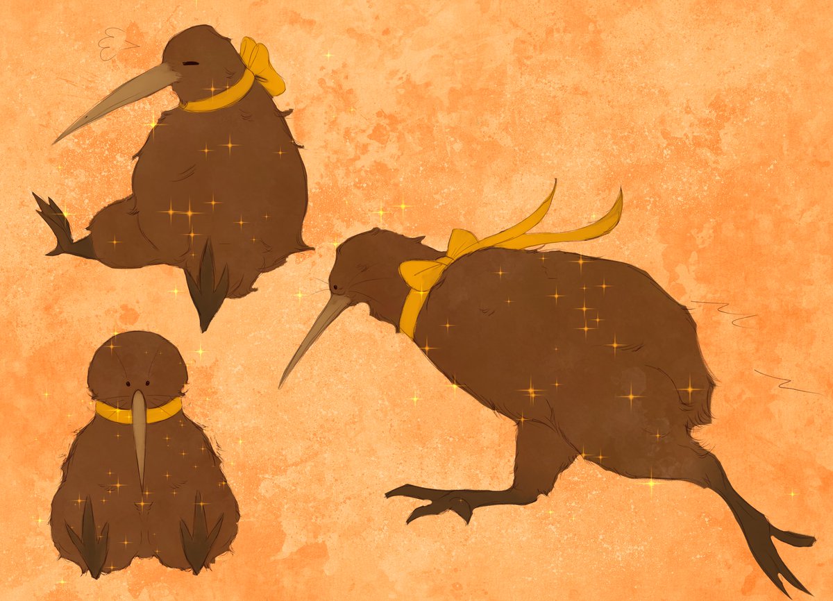 Some kiwisona sketches cause it brings me joy