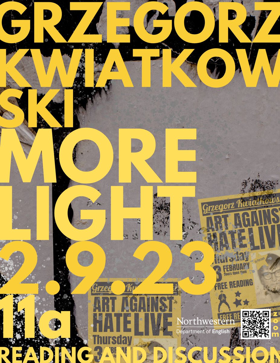 On Zoom! Scan the QR for deets!