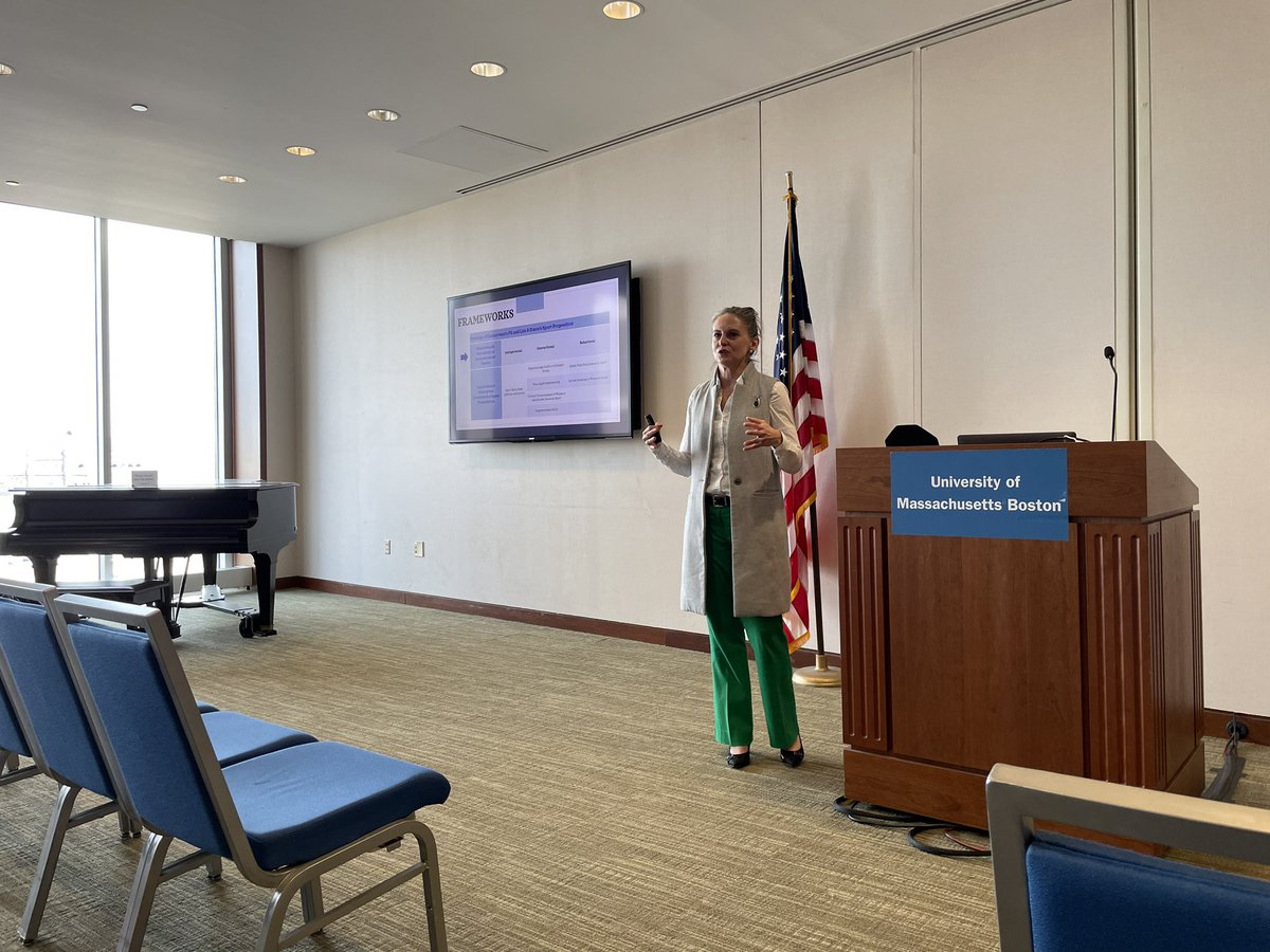 umbslasa's tweet photo. Day Two ✅ This morning students from the SLA program had the opportunity to hear research on women in sport! Our own Dr. Smith, Dr. Hammond-Graf, Dr. Wilkins-Yel, and very special guest Caroline Fitzgerald all gave engaging presentations about their very important research! https://t.co/RbBZ7NtY2f