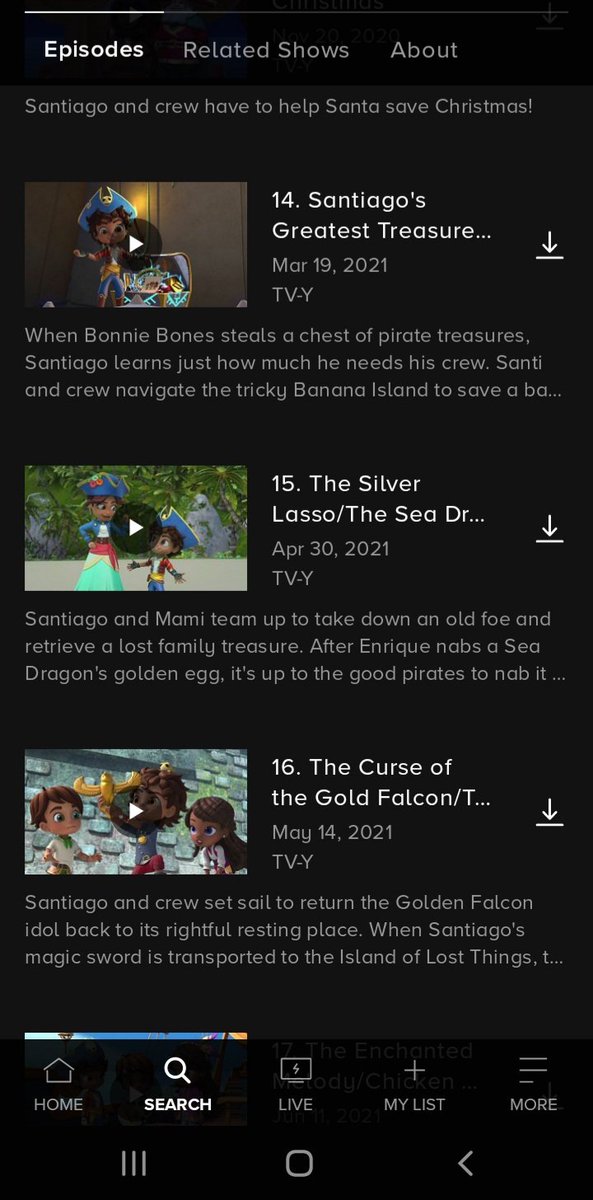 P+ now has the entire first season of Santiago of the Seas on the service. Go watch to show Nick there's more to Nick Jr. than Paw Patrol #Nickelodeon #SantiagooftheSeas