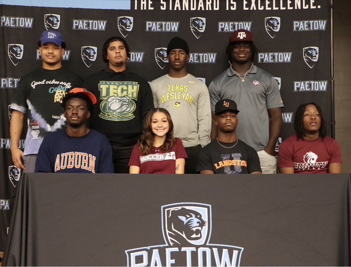 Coach Hicks (@coachdhicks) on Twitter photo #NationalSigningDay2023 <a href="/PaetowHS/">Paetow High School</a> Congratulations!
<a href="/Da_Bear68/">Jarra”Bear”Anderson</a> <a href="/Nicolas_Lira62/">✞ Nicolas Lira</a> <a href="/AltwaimePearszn/">AP</a> <a href="/DJ2g23/">David “DJ” Hicks Jr.</a> <a href="/CJ_Johnson_7/">CJ Johnson</a> Rayal Henderson <a href="/cortezzhunter/">Cortez Hunter</a> <a href="/jason_blue84/">Jason Blue</a>
<a href="/KatyISDAthletic/">Katy ISD Athletics</a> <a href="/PaetowAthletics/">Paetow High School Athletics</a> <a href="/Paetow_WSoccer/">Paetow Women's Soccer</a> <a href="/PaetowFootball/">Paetow Football</a> #NationalSigningDay2023 <a href="/PaetowHS/">Paetow High School</a> Congratulations!
<a href="/Da_Bear68/">Jarra”Bear”Anderson</a> <a href="/Nicolas_Lira62/">✞ Nicolas Lira</a> <a href="/AltwaimePearszn/">AP</a> <a href="/DJ2g23/">David “DJ” Hicks Jr.</a> <a href="/CJ_Johnson_7/">CJ Johnson</a> Rayal Henderson <a href="/cortezzhunter/">Cortez Hunter</a> <a href="/jason_blue84/">Jason Blue</a>
<a href="/KatyISDAthletic/">Katy ISD Athletics</a> <a href="/PaetowAthletics/">Paetow High School Athletics</a> <a href="/Paetow_WSoccer/">Paetow Women's Soccer</a> <a href="/PaetowFootball/">Paetow Football</a>