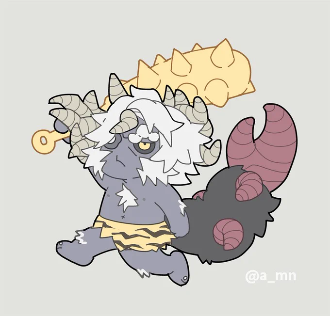 節分の鬼マルギット👹 