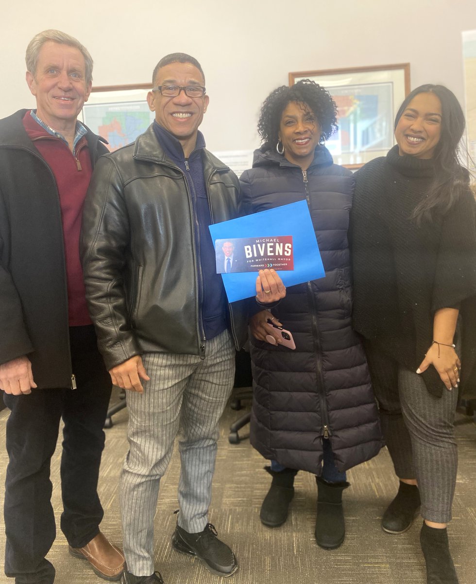 MBivens4Mayor's tweet photo. Yesterday I filed my petitions to run for Whitehall City Mayor with members of the #ForwardTogetherWhitehall campaign slate. I'm excited about our future in Whitehall and I hope you will join me on this journey. #ForwardTogetherWhitehall #WhitehallOhio https://t.co/wrpIh8vvNv