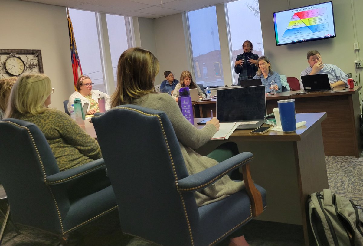 Jody did an amazing job engaging Crisp County leaders on All Things Assessment! <a href="/GaDOEARS/">Academic Recovery Specialist</a> <a href="/GaDOESDI/">GaDOE School Improvement</a>