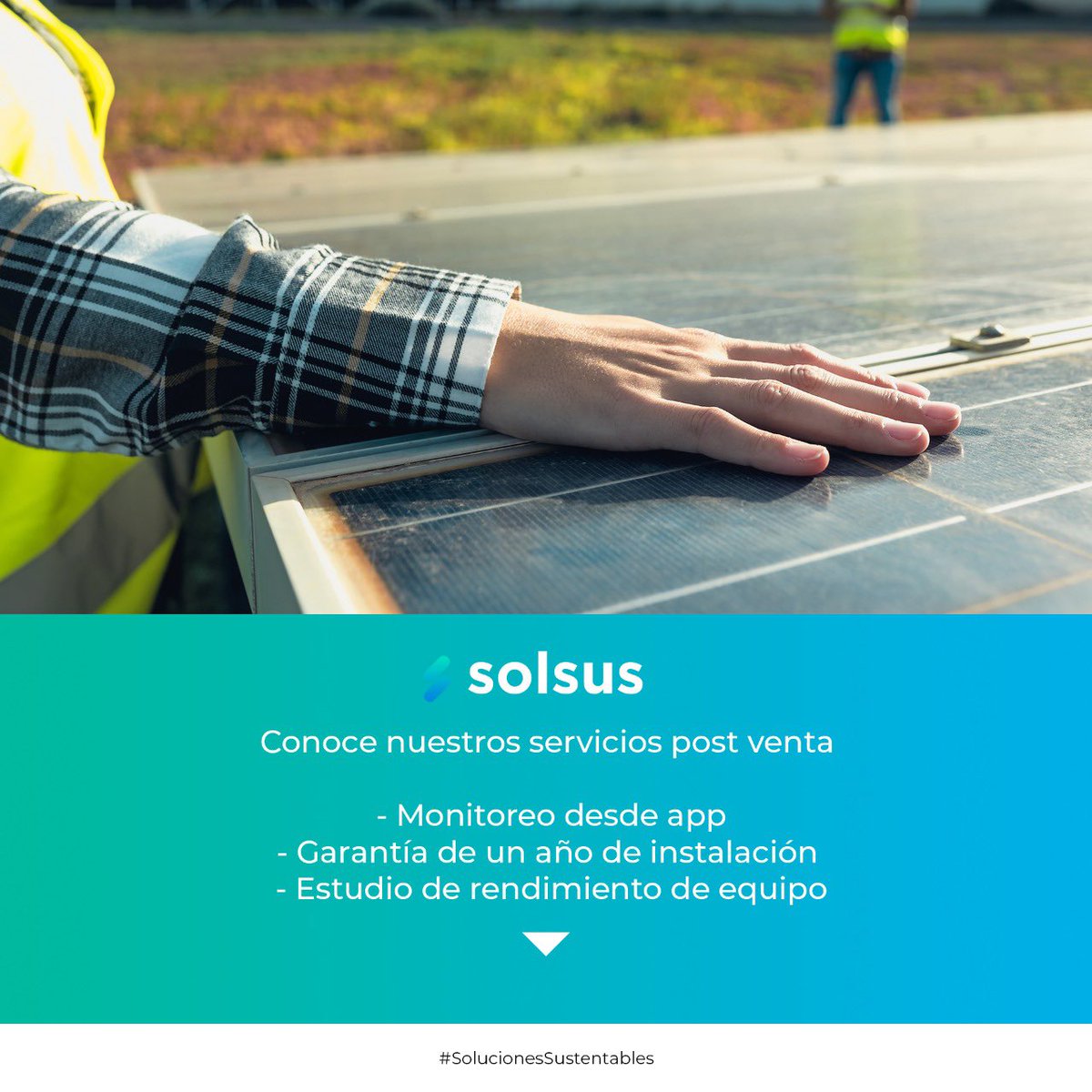 SSustentables's tweet photo. 👷🏼‍♂️ Conoce nuestro servicio post venta que te permite monitorear el rendimiento de tus sistemas fotovoltaicos. 

Contáctanos para cualquier duda y realiza tu cotización al 📞 22 21 23 64 45 o al 📩 contacto.solsus@gmail.com https://t.co/OFoaIWJ2lw