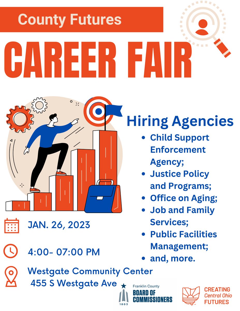 CCOHF_Jobs's tweet photo. 👀Come see us tonight at the Westgate Community Center and start your new career. @FranklinCoOhio 
@FranklinCSEA @FranklinCoJFS  @OfficeonAging 
#careerdevelopment #goals  #NewYearNewYou  👏🏾 https://t.co/C6Ap5VRg2L