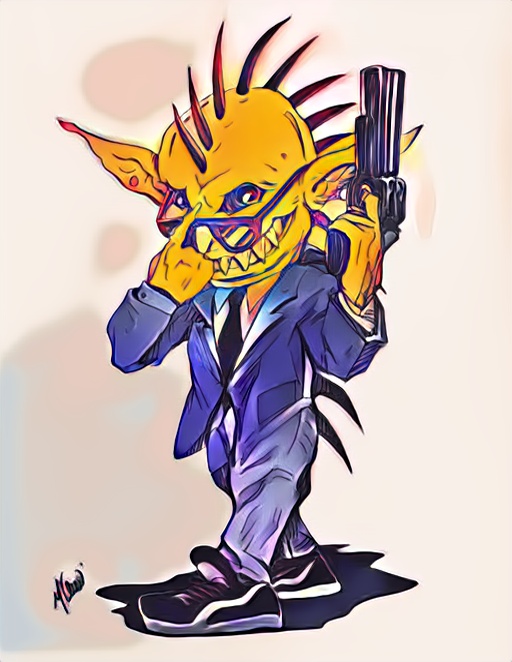 FragginUnicorns's tweet image. Is it still #GOBLINWEEK? Well then, have another #SubversionRPG goblin!

Chucavras are goblin variants native to Central and South Atlantica. They have orange-tinged skin &amp;amp; spines instead of hair.

We love our Goblins
#TTRPG
#GoblinWeek2023