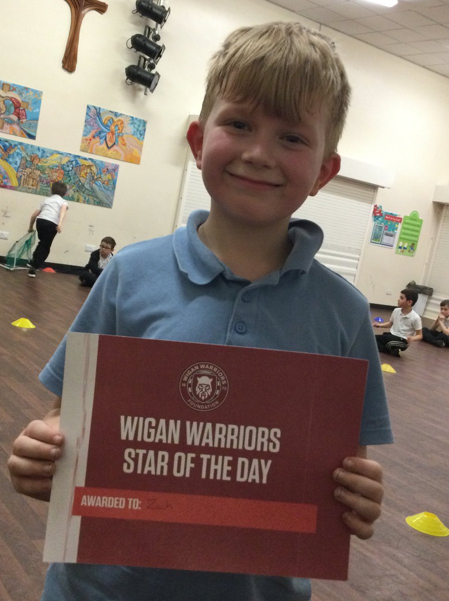 LSTClass09's tweet photo. Star of the Day ⭐️ @LSTClass09 @WiganWarriorsCF #STPSPE https://t.co/CtCvwVOBUg