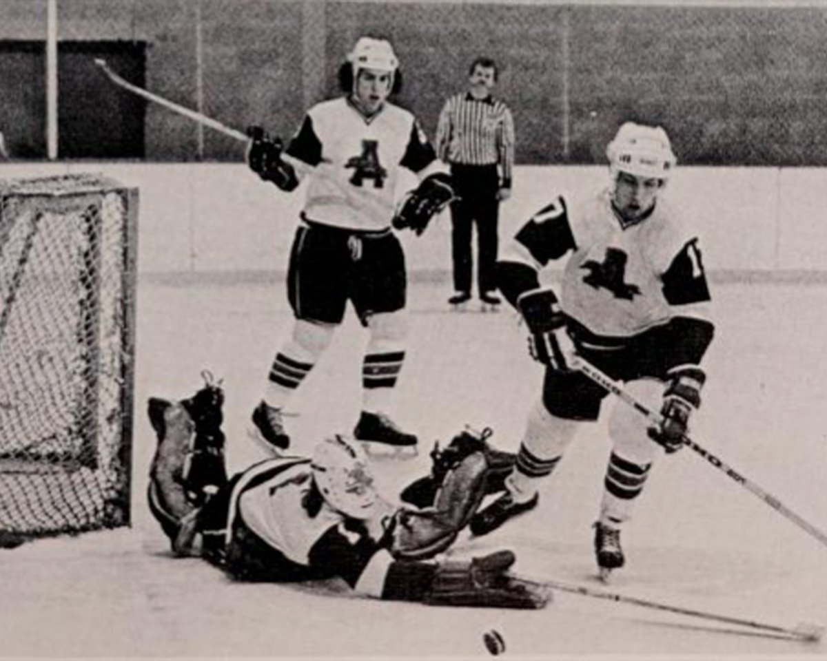 Assumption University (@assumptionuma) on Twitter photo Now ➡️ Then <a href="/AssumptionMHKY/">Assumption University Men's Ice Hockey</a> 💙🏒
#AssumptionUniversity #HoundNation #CollegeHockey #ThrowbackThursday #TBT Now ➡️ Then <a href="/AssumptionMHKY/">Assumption University Men's Ice Hockey</a> 💙🏒
#AssumptionUniversity #HoundNation #CollegeHockey #ThrowbackThursday #TBT