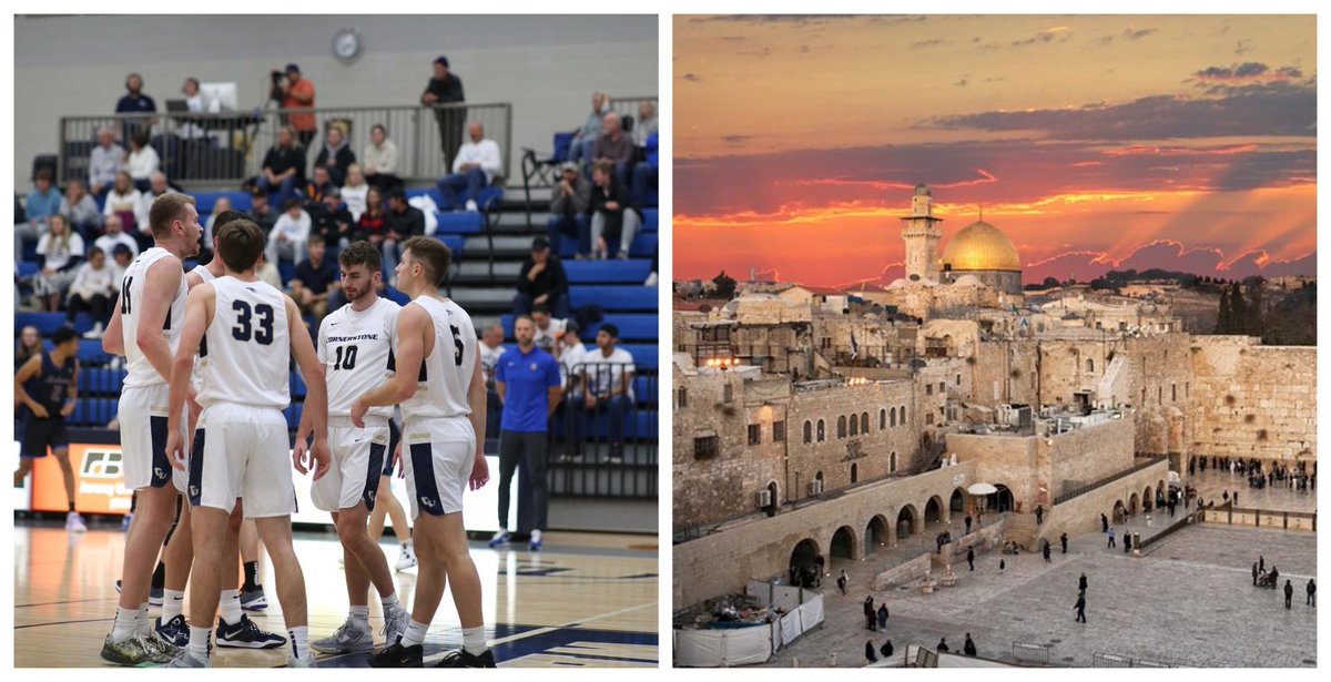 CUathletics's tweet photo. MBB | NEWS: @CornerstoneMBB looking forward to team vision trip to the Holy Lands. 

https://t.co/T4w69bvvpQ

DONATE NOW - https://t.co/P4KJHwa2tu

#TogetherweSOAR https://t.co/TWhQvhW2aO