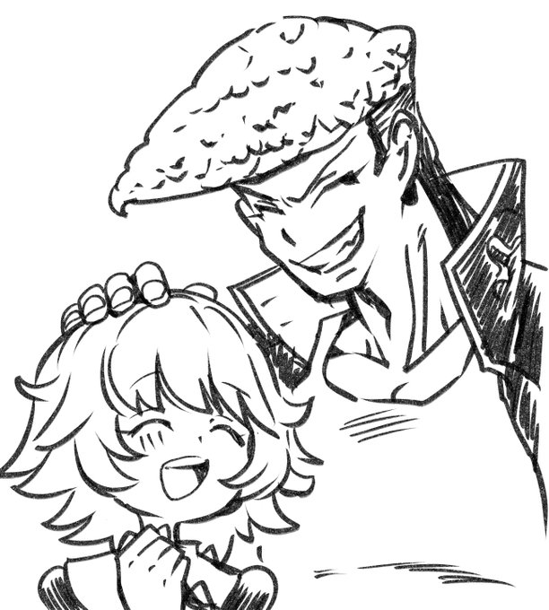 不二咲千尋さんと大和田紋土くん 