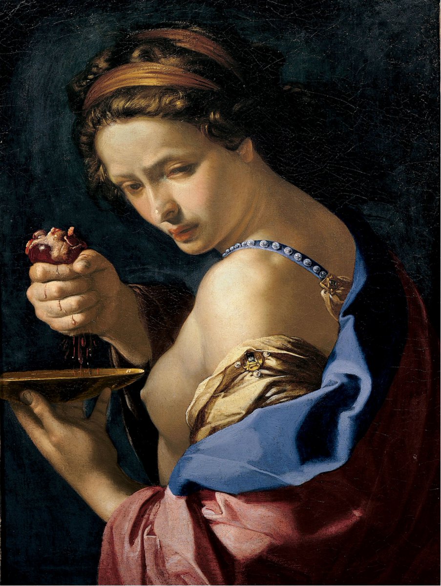 Ghismonda with the heart of Guiscardo (c. 1650-59) - Bernardino Mei