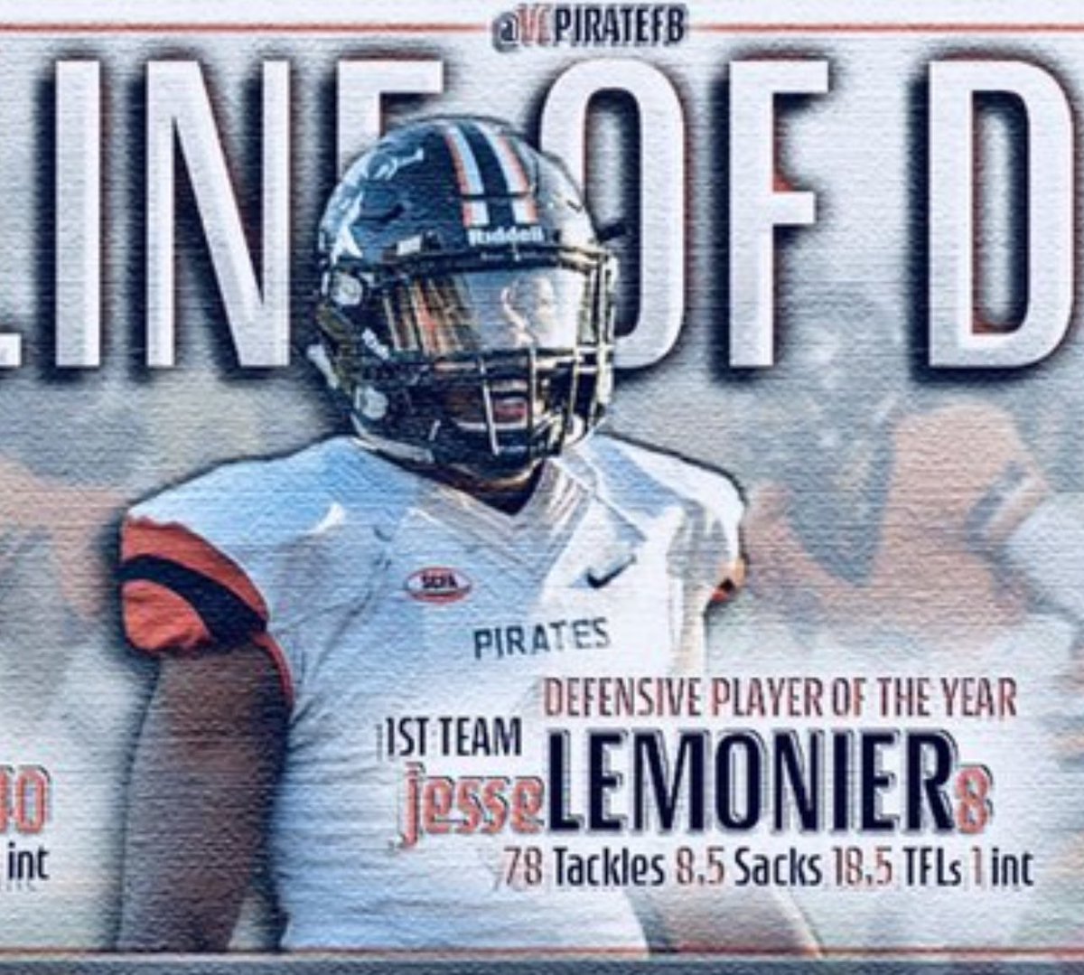 We’re deeply saddened by the tragic loss of our former player <a href="/Lemonier59/">Jessie Lemonier</a> who passed away today. Our thoughts and prayers go out to his family. Jessie was a 3 year player for us and a great young man. This loss will hurt for a long time and he will be forever missed #VCFF