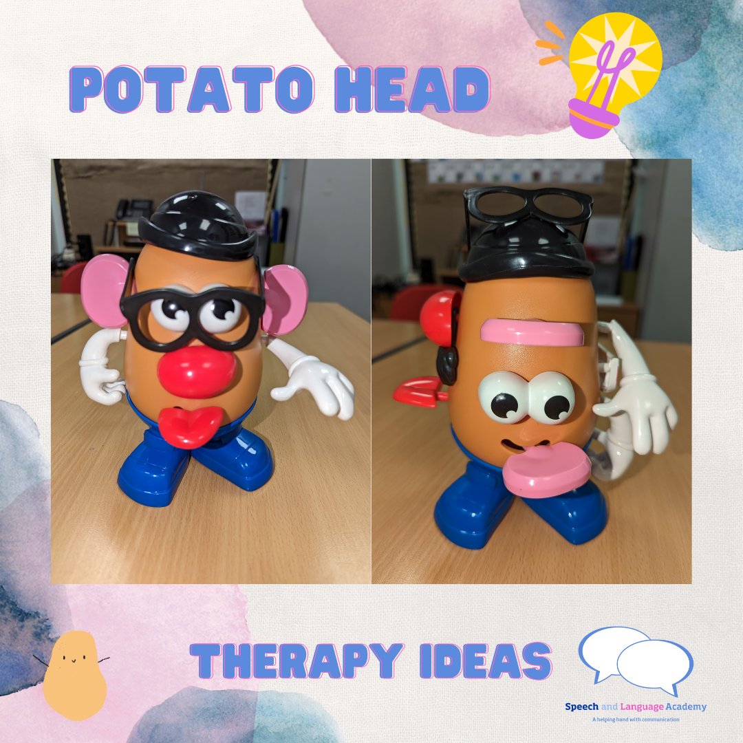 See our Speech and Language Academy Facebook page for ideas on using the potato head toys to support communication ☺️ m.facebook.com/story.php?stor… #speechtherapytips #speechtherapysupport #speechlanguagepathology #speechlanguagetherapy #speechandlanguagetherapy #speechtherapy