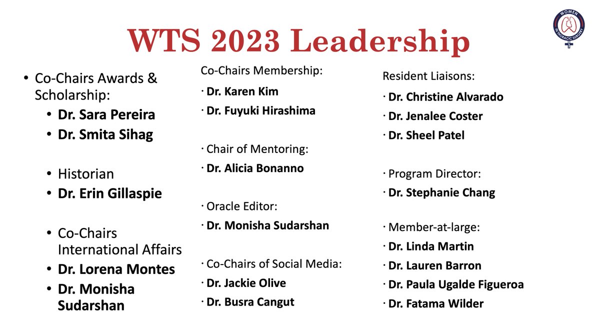 WomenInThoracicSurg tweet media