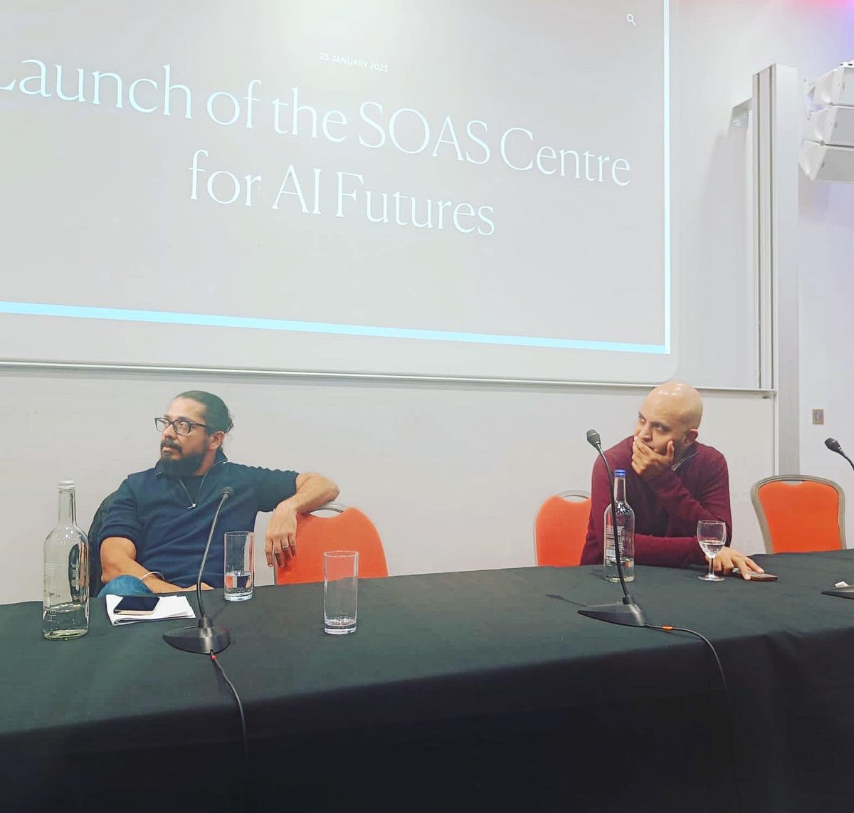 We are live! Thank you to @SOAS @HelsinkiHSSH @AdHabb @lhammondsoas @objetpetitm and @sombatabyal for working on constructing the SOAS centre for AI futures with @QuiltAi_ - @anuragkbanerjee and I are excited by the possibilities and potential collaborations as the centre forms!