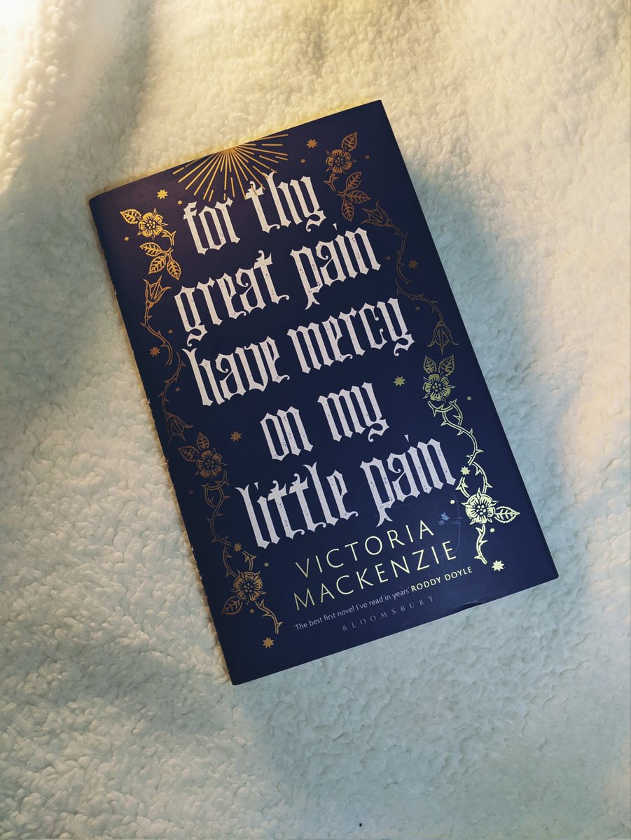 Thank you so so much @BloomsburyBooks for this gorgeous bookseller copy of FOR THY GREAT PAIN HAVE MERCY ON MY LITTLE PAIN. I cannot WAIT to devour this 💙💙💙
 
#forthygreatpainhavemercyonmylittlepain #bookseller #newfiction #victoriamackenzie #debutfiction