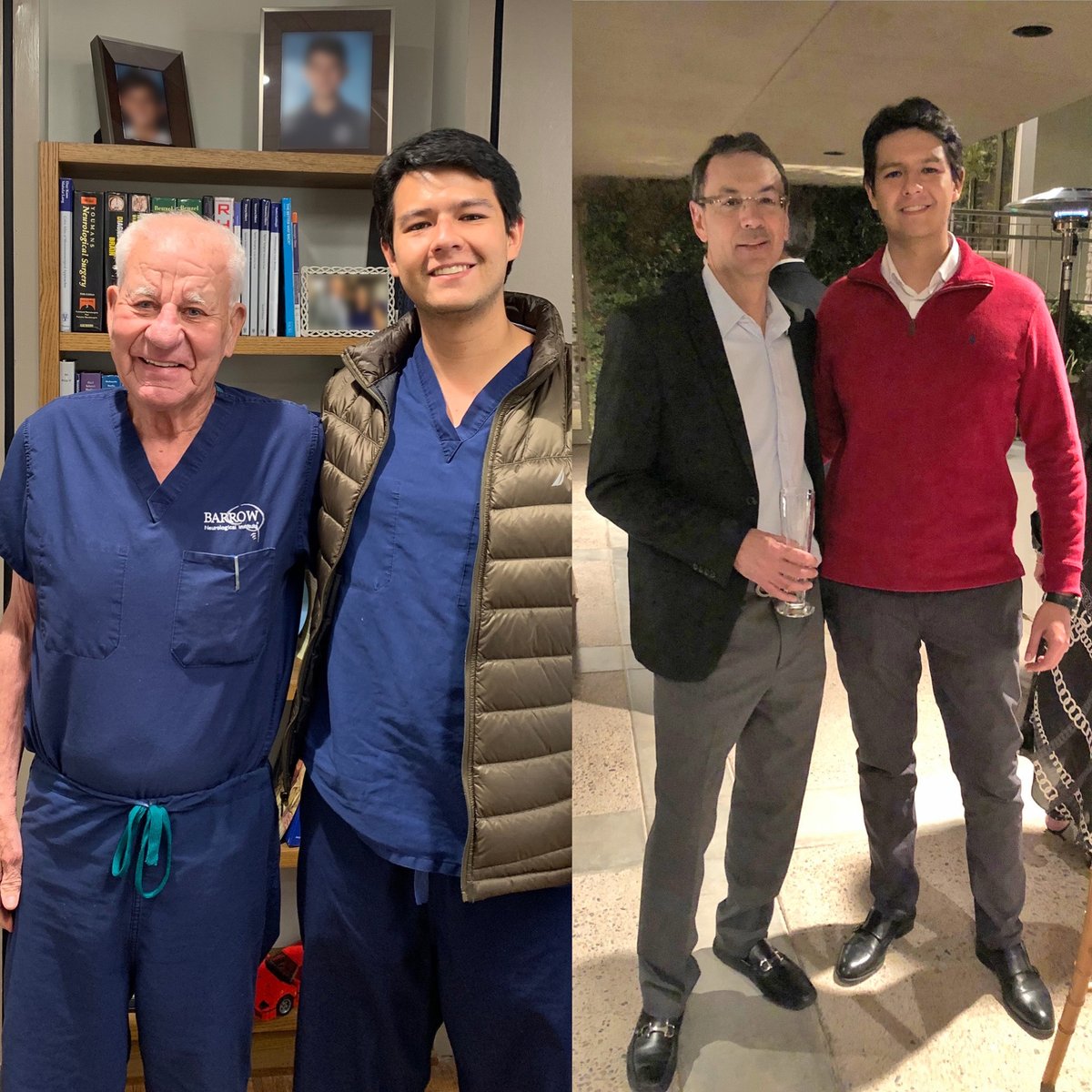 BarrowNeuro's tweet photo. "Walking among #spinesurgery giants was, indeed, one of the best &amp; invaluable experiences during my #neurosurgical career. ... It was a once-in-a-lifetime, inspiring opportunity to learn about excellence through passion &amp; dedication." -Dr. Pablo Sánchez-Quiñones, visiting scholar https://t.co/y3QPvdtZVM