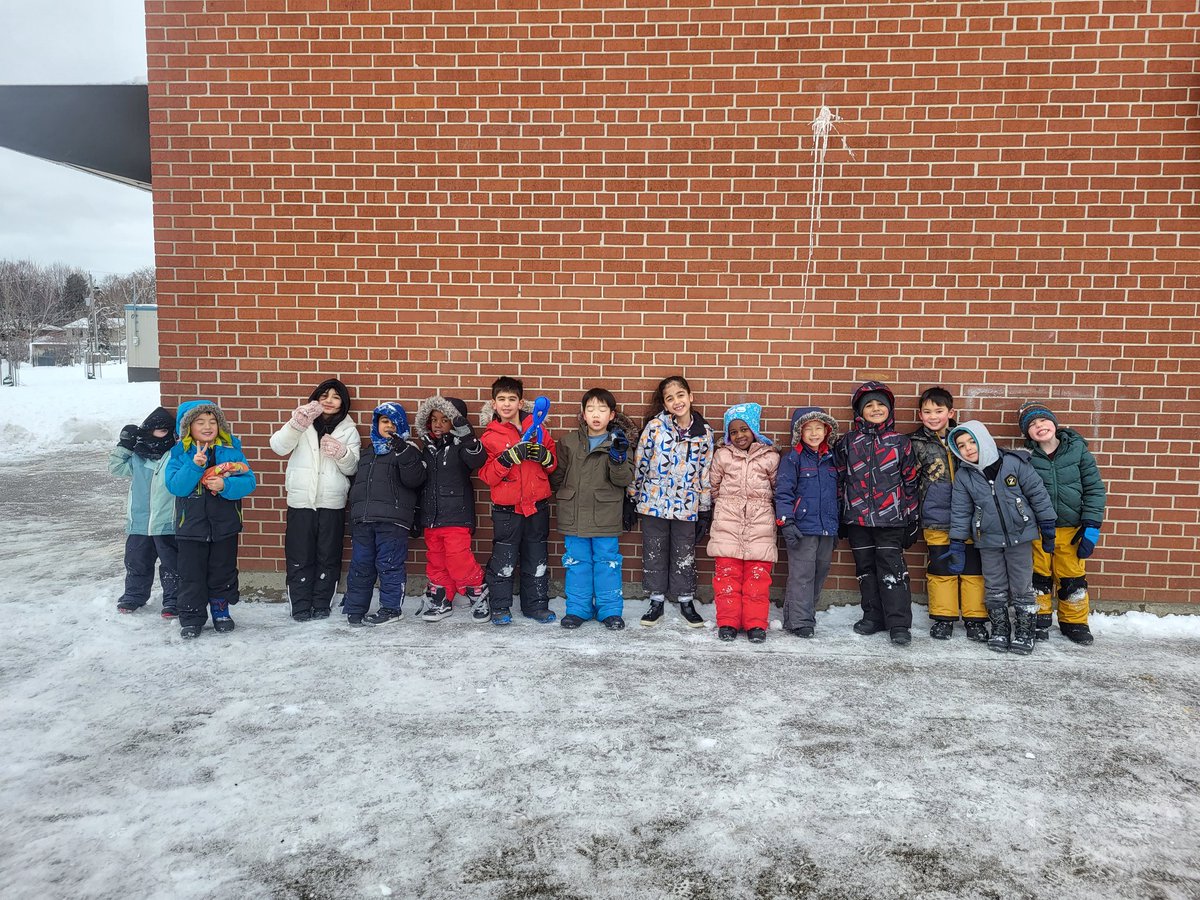 MrYerzy's tweet photo. Snow everywhere! What is the tallest structure you can build out of snow cooperatively? Hard to see so much snow and not play in it!

@tdsb @TDSB_DunlacePS #snow https://t.co/MYkIPOsv41