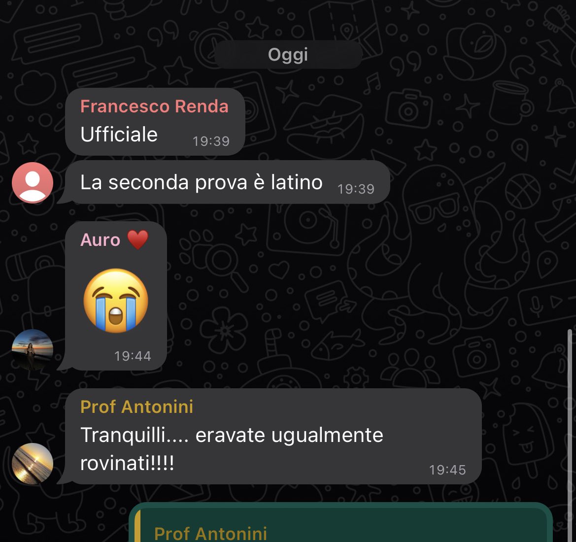Questo è lo spirito giusto oleeee