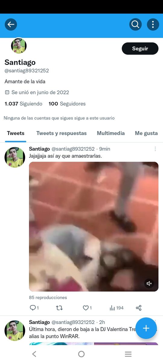 Alexanboo's tweet photo. @santiag89321252 Ayuden a denunciar a este loco, de verdad que no podemos tolerar este tipo de individuos en la sociedad!!! https://t.co/py9wuNOBpl