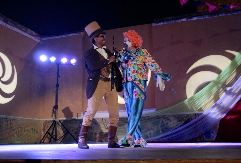 SedecultaYuc's tweet photo. El Centro Cultural de la Niñez Yucateca #Cecuny celebró su 29 aniversario con el espectáculo "Había una vez un circo", donde la comunidad estudiantil presentó actos  y personajes alusivos. https://t.co/IXGDkVYTZb