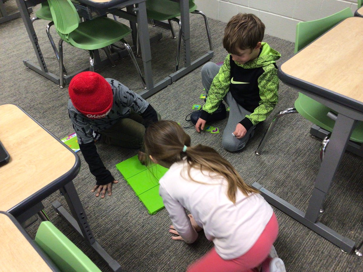 SchmidtTechie's tweet photo. Watching our students @GreenleafGators work with #robotics and try, try, again is amazing! Watching our students celebrate their success is awesome! #Perseverance  #Success https://t.co/X5yLJ4370N