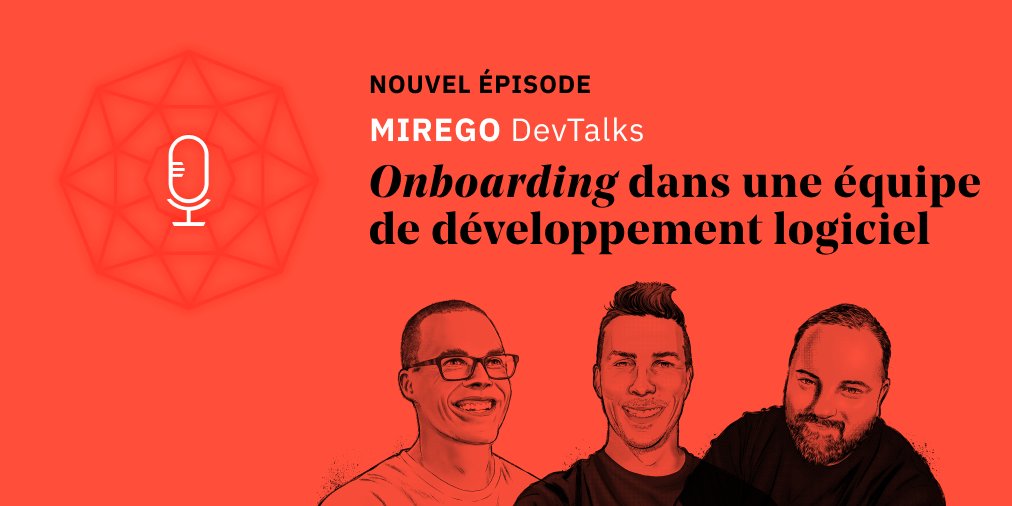 mirego's tweet image. Nouvel épisode de #MiregoDevtalks ! ✨🎙

Dans cet épisode, @remi et ses invités discutent d’onboarding dans une équipe de développement et de l’importance pour nous de fournir le meilleur accompagnement possible aux nouveaux membres de notre équipe. 

bit.ly/3NBDM3r