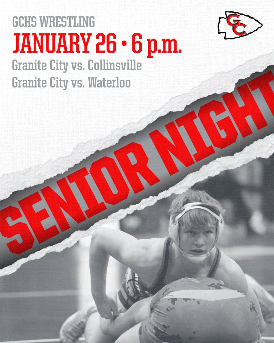 🚨 SENIOR NIGHT - 6 p.m. 🚨

Come out and support our two seniors – Dylan Boyd and Yanneli Velazquez – who will be recognized between the two duals. #WeAreOne