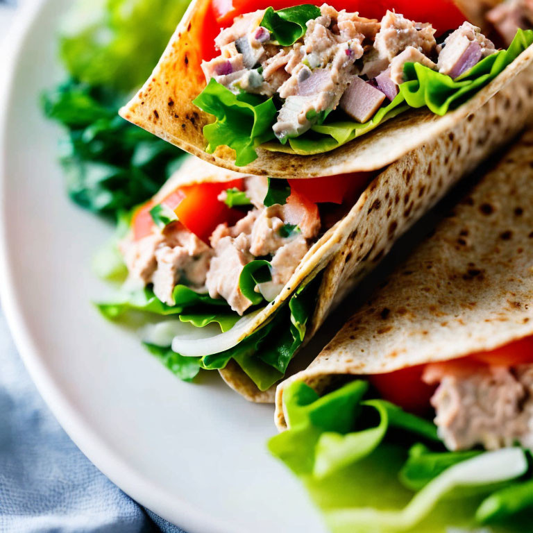 BoredAndNibbley's tweet photo. Tuna Salad Wrap:
- Mix together tuna, mayo, Dijon, celery, onion, pickles, salt and pepper
- Place lettuce on top of tortillas
- Divide tuna mix among tortillas, tuck in sides and roll to make a wrap
Easy lunch option to take on the go. Try with avocado and cheese! #Foodie #yum https://t.co/xTzSiPHTlf
