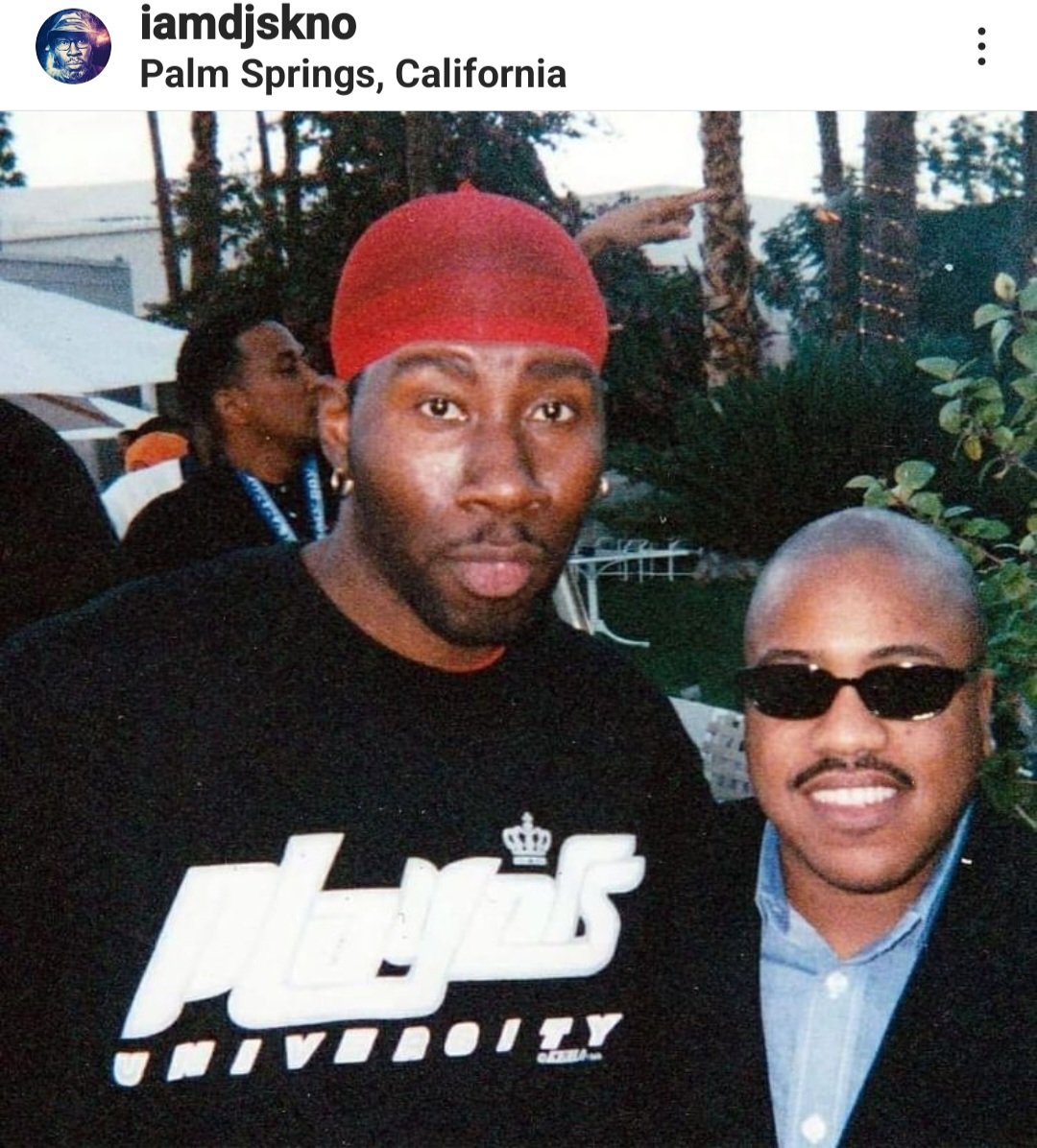 IAMDJSKNO's tweet photo. Throwback DJ SKNO @iamdjskno With #kedarmassenburg @massenburgmedia In Palm Springs, California #UrbanNetwork #MusicConference #kedarentertainment #Kedar #motown 
 
 I WON'T DJ ALL PARTIES, ONLY THE RIGHT ONE'S ©1983 ☆★☆★☆STAY PAYIN ATTENTION☆★☆★☆ https://t.co/Ve0ULIt1BB