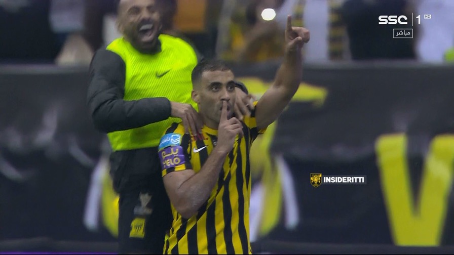 حمدالله بعد الهدف الثاني!