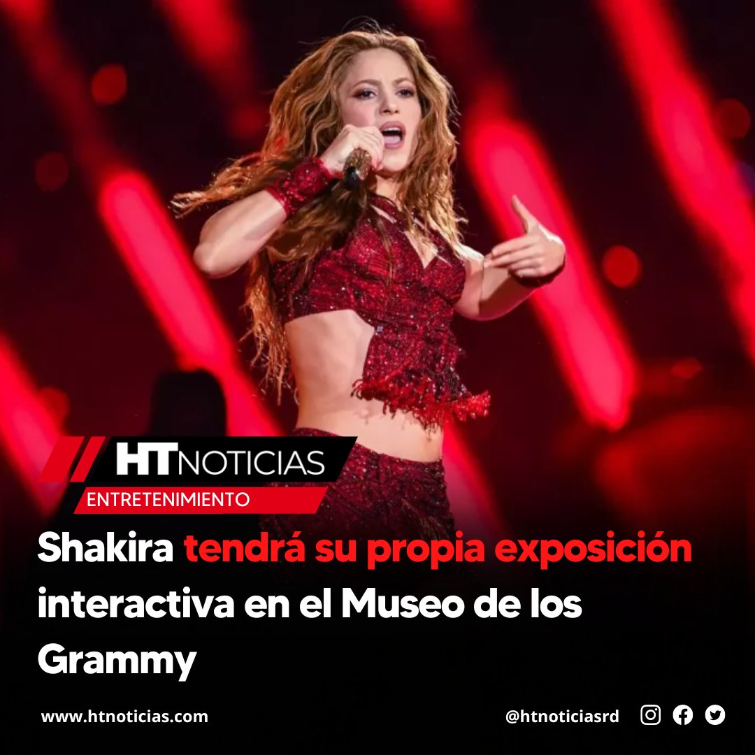 📺| #HTentretenimiento  | Shakira tendrá su propia exposición interactiva en el Museo de los Grammy.

Más información ▶️ bit.ly/3XG7qdv

#htnoticias  #bizarrap #DJargentino #Entretenimiento #LosÁngeles #MuseodelosGrammy #películas #Shakira #TheGrammyMuseumExperience