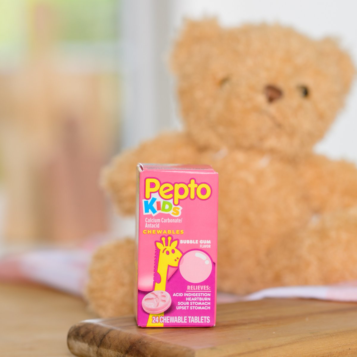 Pepto Kids is here to relieve your little one’s heartburn, acid indigestion, sour stomach and upset stomach with a great-tasting bubblegum chewable tablet. Get yours before the tummy troubles hit: spr.ly/6013MtsWH . . . Use as directed. Keep out of reach of children.