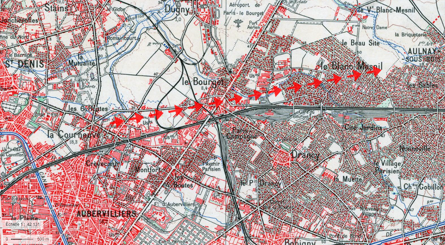 6 #tornades de la 1ère moitié du 20ème siècle ont été découvertes récemment par Keraunos dans le nord de la France. Parmi elles, une EF2 en région parisienne, à #Drancy. Les dossiers dédiés viennent d'être publiés : 