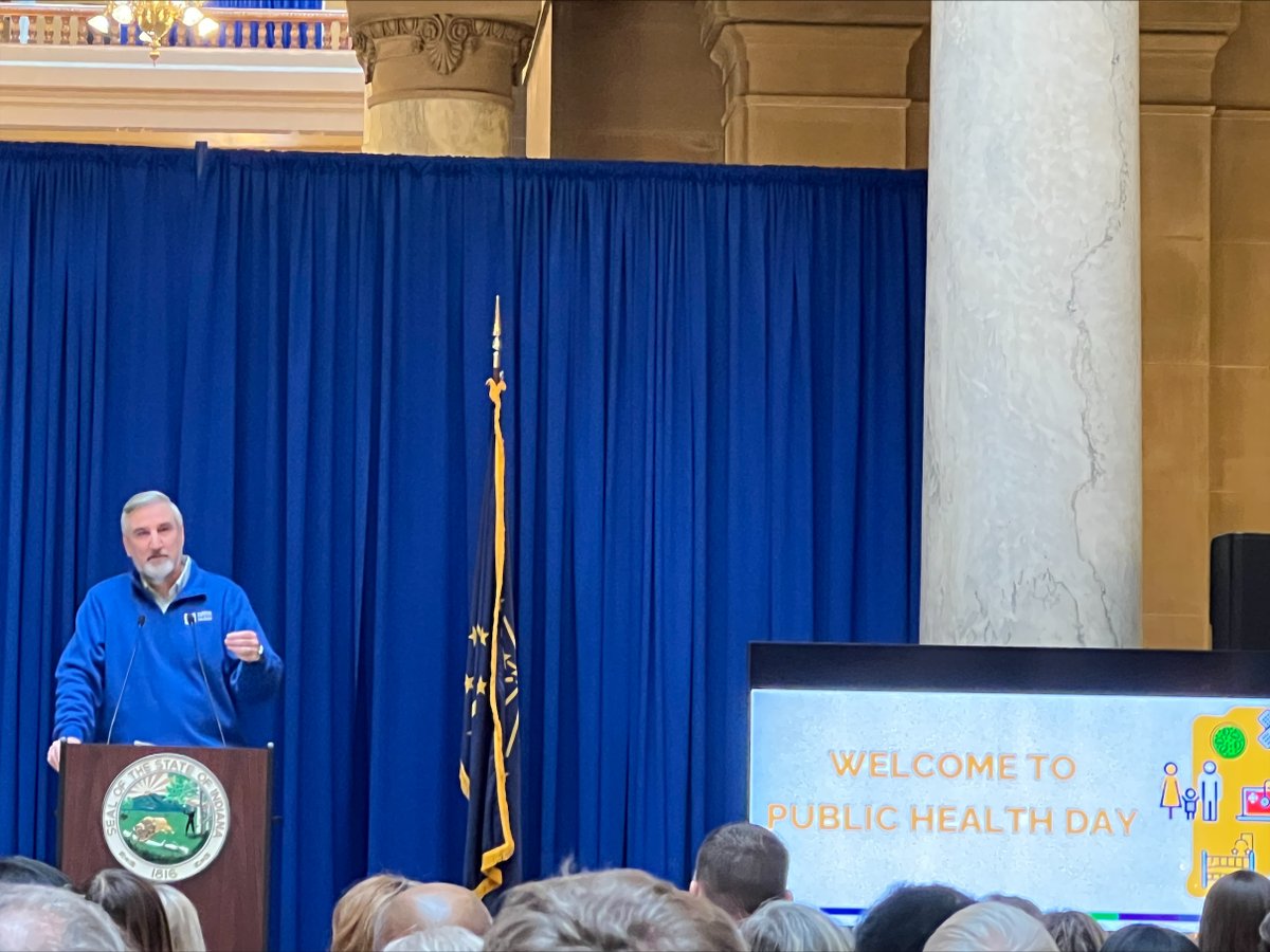 Today was Public Health Day at the Indiana State Capitol Building in Indianapolis. @GovHolcomb and others spoke about #publichealth and what's happening to ensure that all #Hoosiers have access to public health services. #Healthcare #Indiana #PublicHealthDay