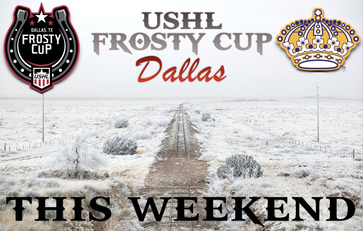 JrKings16AAA's tweet image. USHL FROSTY CUP!! Starts tomorrow. Dallas. All games streamed on @LiveBarn. @JrKings06 @USHL @JrKingsHockey @USHL_Player_Dev