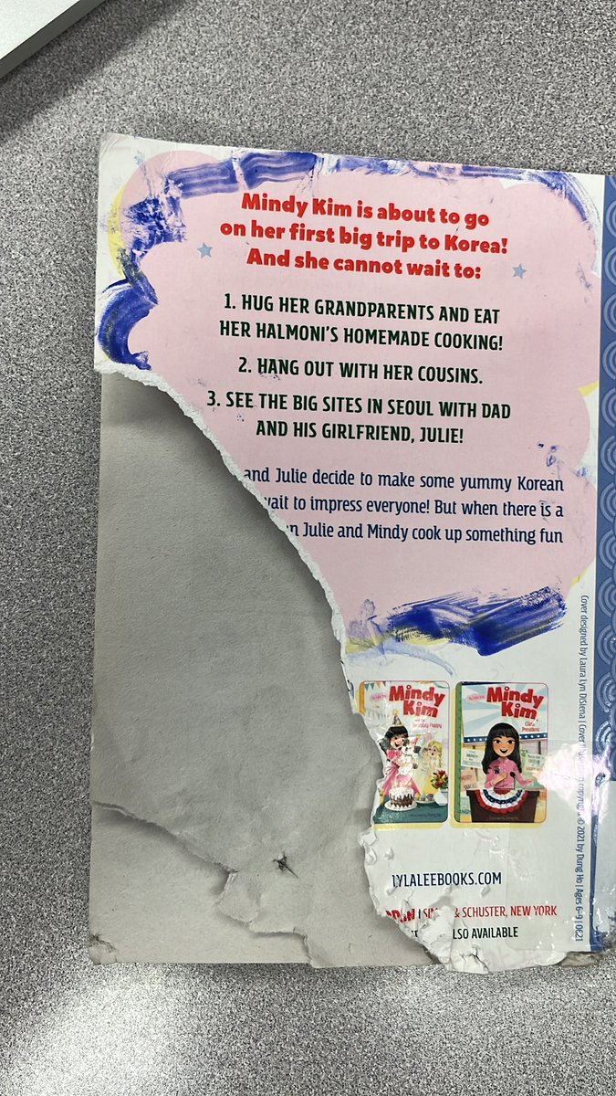 I finally got the “my dog ate my library book” excuse!😂