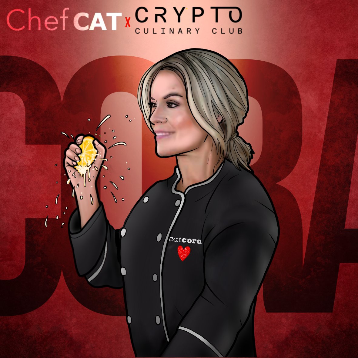 catcora's tweet photo. Introducing my @cryptoculinaryclub 1 of 1 NFT. Can't wait for you to see all of the amazing chefs! Memberships available 1/27 @ 3pm EST at https://t.co/wblJCnySjY
#CCC #NFT #digitalToken #CCCandMe #cryptoculinaryclub #culinary #finedining #eth #kitchen #checkitout #club https://t.co/k1AaJQD9C2
