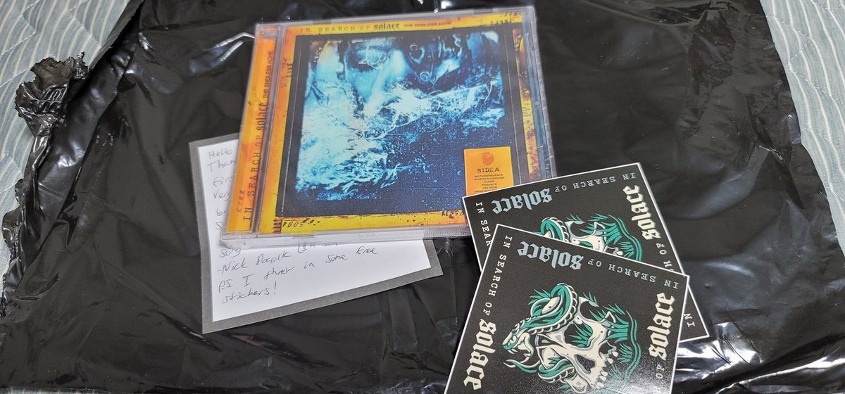 𝙃𝙖𝙧𝙙𝙨𝙩𝙮𝙡𝙚 (@arecissimo) on Twitter photo My album is arrived!
Thanks for the great Metalcore album. My favorite song is Death Follows Me
Keep it up guys!🤟
P.S Thanks for message and stickers :)
<a href="/ISOSband_/">In Search Of Solace</a> My album is arrived!
Thanks for the great Metalcore album. My favorite song is Death Follows Me
Keep it up guys!🤟
P.S Thanks for message and stickers :)
<a href="/ISOSband_/">In Search Of Solace</a>