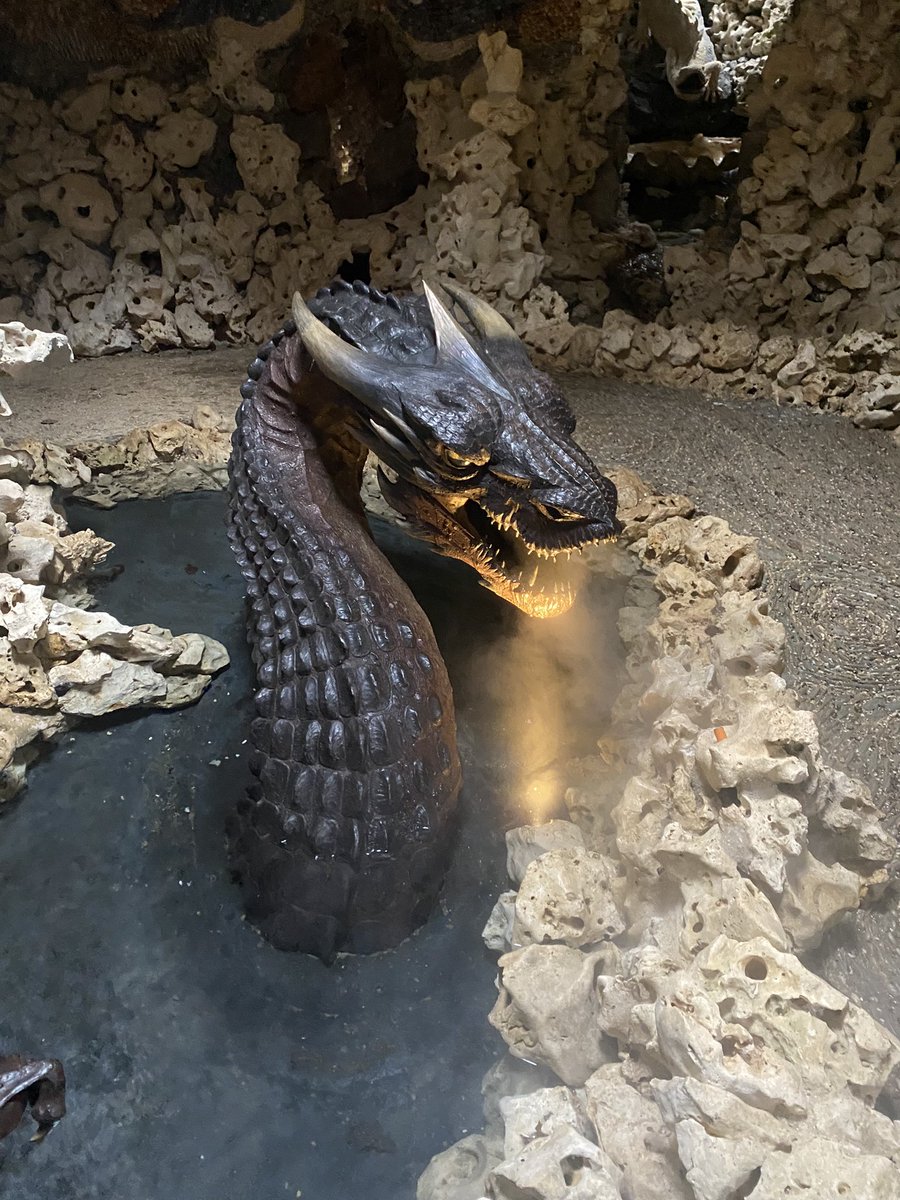 TheGreenJeanie's tweet photo. Been #toadlicking @thenewtsomerset today! You should try it! It leads to #magicalcreatures #wyverns #dragons #witches &amp; crystal grottos! https://t.co/NXO8azBKPX