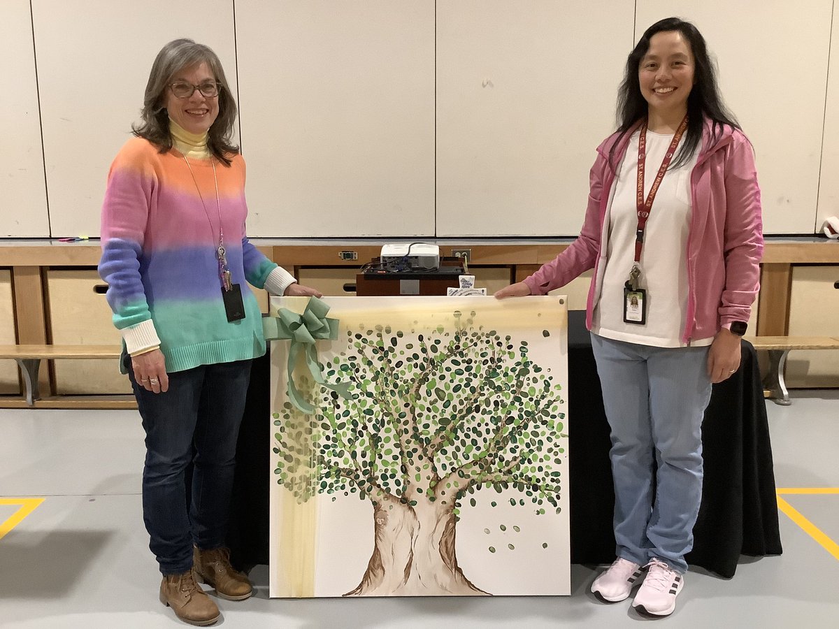 A rainbow of joy to say, Thank you to Mrs.Boulos <a href="/RaineCB/">Ma. Loraine Basister</a> for being our awesome principal for the past five years! We will miss you so much! <a href="/St_Andrew145/">St. Andrew School</a> <a href="/HCDSB/">Halton Catholic DSB</a>