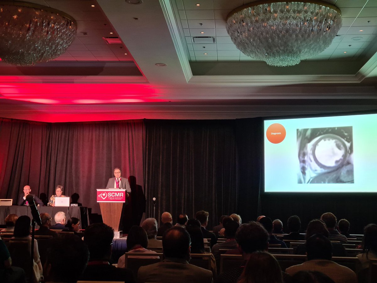 Value of CMR in #HF diagnosis and mamagement by the one and only Prof @vass_vassiliou in #SCMR23