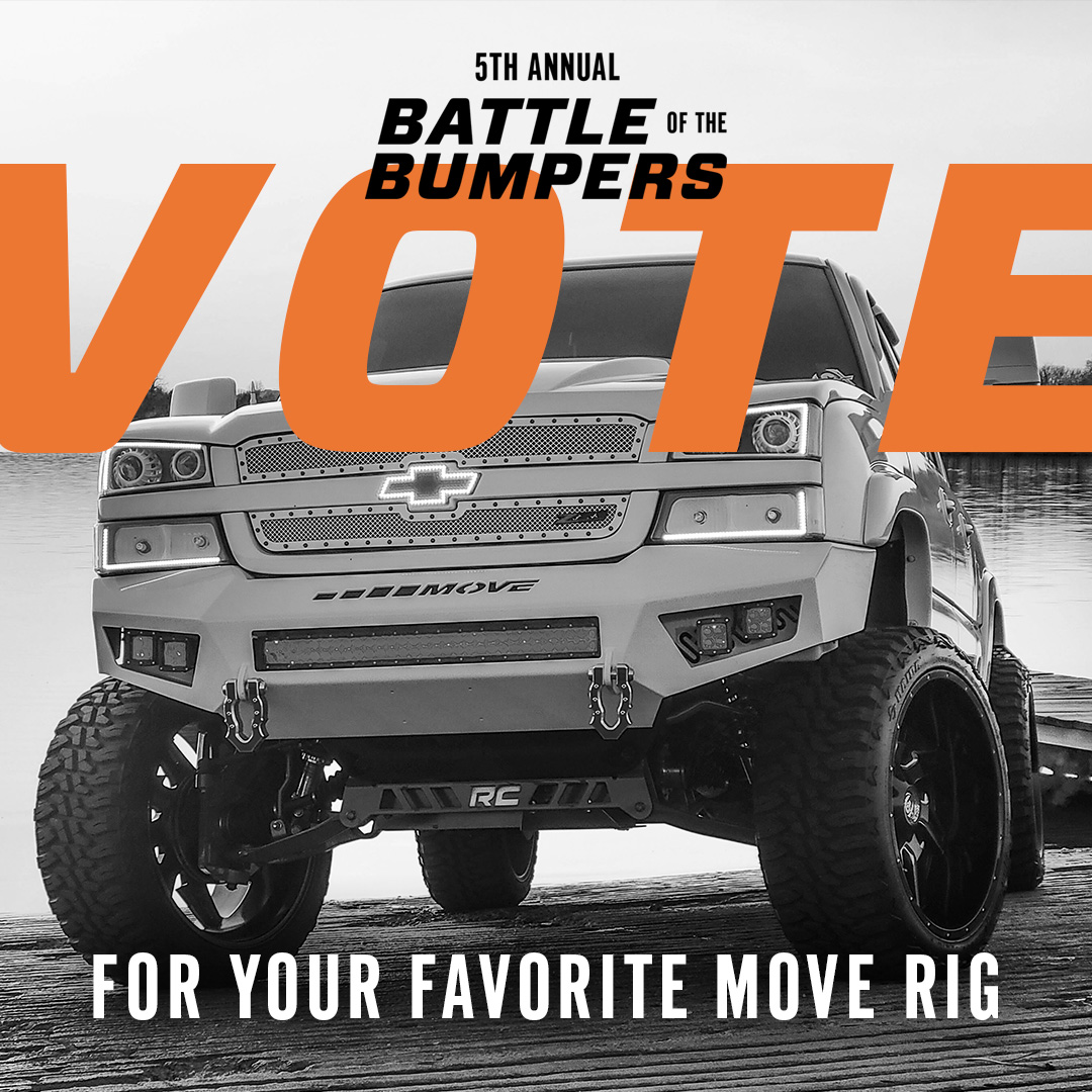 #Vote for your favorite #truck in the 5th Annual Battle of the #Bumpers #contest. All entries will have a chance to #win a #movebumpers gift pack.

Vote now movebumpers.com/pages/5th-annu…