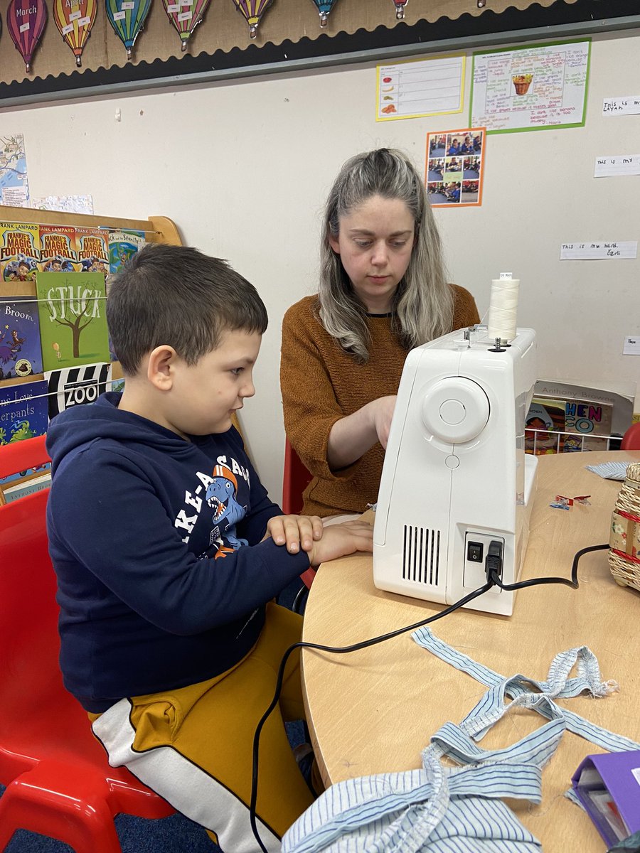 maindee_primary's tweet image. Thank you @RemakeNewport for our first lesson with the sewing machines. Watch this space for some of our creations.