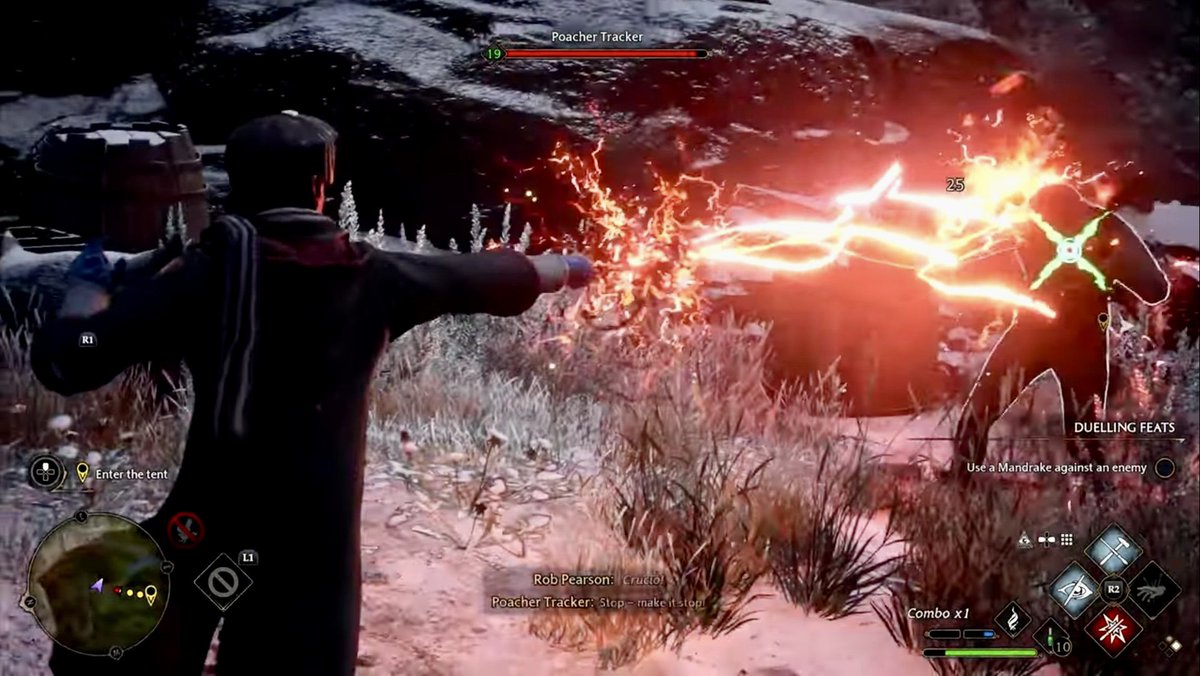 Hogwarts Legacy, un juego donde podrás ver peleas clandestinas de Dragones,volar e incluso hasta nadar en todo el mundo mágico abierto de Hogwarts, no contar con un sistema de moral con lo que podrás lanzar a diestra y siniestra maleficios imperdonables, básicamente un GTA mágico